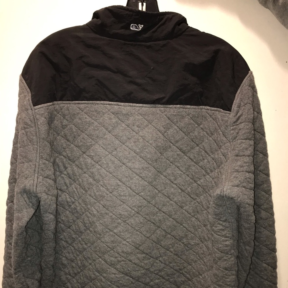 Vineyard Vines Quilted Quarter Zip Men’s LG - Picture 2 of 3